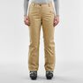 WEDZE - L/XL Women's Ski Trousers 100 - Beige - Sand WEDZE - L/XL Women's Ski Trousers 100 - Beige - Sand