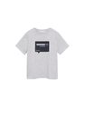 Mango - medium grey Organic cotton printed t-shirt Mango - medium grey Organic cotton printed t-shirt