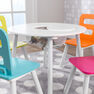 KIDKRAFT - Kidkraft Round Storage Table & 4 Chair Set KIDKRAFT - Kidkraft Round Storage Table & 4 Chair Set