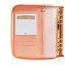 KIKKI.K - kikki.K Leather Personal Zip Planner Large Luxury Coral KIKKI.K - kikki.K Leather Personal Zip Planner Large Luxury Coral