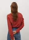 Mango - red 100% silk shirt Mango - red 100% silk shirt