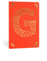 PORTICO DESIGN LTD - Portico Design G Monogram Red A6 Notebook PORTICO DESIGN LTD - Portico Design G Monogram Red A6 Notebook