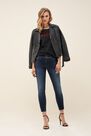 Salsa Jeans - Blue Push In Secret cropped jeans with detail on hem Salsa Jeans - Blue Push In Secret cropped jeans with detail on hem