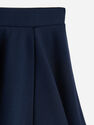 Reserved - Navy Flared Mini Skirt, Kids Girl Reserved - Navy Flared Mini Skirt, Kids Girl
