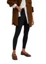 Mango - Black Decorative Seam Leggings Mango - Black Decorative Seam Leggings