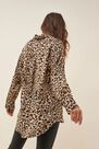 Salsa Jeans - Beige Regular fit shirt with leopard print Salsa Jeans - Beige Regular fit shirt with leopard print