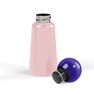 LUND LONDON - Lund Skittle Bottle Mini Pink with Indigo Lid 300 ml LUND LONDON - Lund Skittle Bottle Mini Pink with Indigo Lid 300 ml