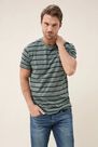 Salsa Jeans - Blue Blue striped t-shirt Salsa Jeans - Blue Blue striped t-shirt