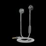 MUVIT - Muvit M1B 3.5mm Steel Dark Grey In-Ear Earphones with Mic MUVIT - Muvit M1B 3.5mm Steel Dark Grey In-Ear Earphones with Mic