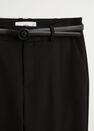 Mango - black Belt suit trousers Mango - black Belt suit trousers