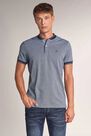 Salsa Jeans - Blue Regular fit polo shirt small collar Salsa Jeans - Blue Regular fit polo shirt small collar