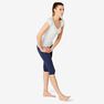 NYAMBA - W26 L30 Cotton Fitness Cropped Bottoms Fit+, Navy Blue NYAMBA - W26 L30 Cotton Fitness Cropped Bottoms Fit+, Navy Blue