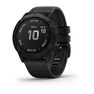 GARMIN - Garmin Fenix 6X Pro 51mm Black with Black Band Smart Watch GARMIN - Garmin Fenix 6X Pro 51mm Black with Black Band Smart Watch