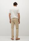 Mango - light beige Tencel cotton joggers, Men Mango - light beige Tencel cotton joggers, Men