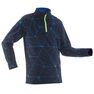 QUECHUA - 8-9Y Kids' 7-15 Years Hiking Fleece MH100, Graphite QUECHUA - 8-9Y Kids' 7-15 Years Hiking Fleece MH100, Graphite