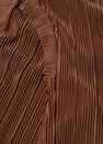Mango - brown Pleated top Mango - brown Pleated top