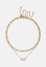 Missguided - Gold Gold Look 1998 Gothic Year Necklaces 2 Pack Missguided - Gold Gold Look 1998 Gothic Year Necklaces 2 Pack