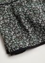 Mango - black Floral print skirt Mango - black Floral print skirt