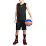 TARMAK - 14-15 Years Boys'/Girls' Beginner Sleeveless Basketball Jersey T100, Black TARMAK - 14-15 Years Boys'/Girls' Beginner Sleeveless Basketball Jersey T100, Black