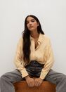 Mango - medium yellow Oversize flowy shirt Mango - medium yellow Oversize flowy shirt