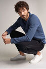 Salsa Jeans - Blue Cotton sweater Salsa Jeans - Blue Cotton sweater