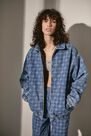 Urban Outfitters - Denim Iets Frans'.. Mid-Wash Monogram Harrington Jacket Urban Outfitters - Denim Iets Frans'.. Mid-Wash Monogram Harrington Jacket