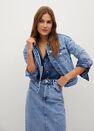 Mango - open blue Medium denim jacket Mango - open blue Medium denim jacket
