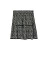 Mango - black Floral print skirt Mango - black Floral print skirt