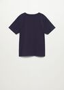 Mango - Navy Printed Cotton-Blend T-Shirt, Kids Boy Mango - Navy Printed Cotton-Blend T-Shirt, Kids Boy