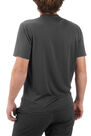 QUECHUA - Mh100 men's short sleeve mountain hiking t-shirt - dark grey, M QUECHUA - Mh100 men's short sleeve mountain hiking t-shirt - dark grey, M