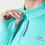 KALENJI - M/L ZIP RUN WARM WOMEN'S LONG-SLEEVED RUNNING T-SHIRT, Fluo Coral Pink KALENJI - M/L ZIP RUN WARM WOMEN'S LONG-SLEEVED RUNNING T-SHIRT, Fluo Coral Pink