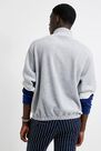 Urban Outfitters - Grey Iets Frans' Polar Fleece Quarter-Zip Mock Neck Sweatshirt Urban Outfitters - Grey Iets Frans' Polar Fleece Quarter-Zip Mock Neck Sweatshirt