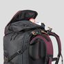 FORCLAZ - Unique Size Trekking Travel Backpack 40 Litres | TRAVEL 100, Deep Chocolate Truffle FORCLAZ - Unique Size Trekking Travel Backpack 40 Litres | TRAVEL 100, Deep Chocolate Truffle
