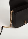 Mango - black Flap pebbled bag Mango - black Flap pebbled bag