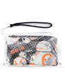 DIFUZED - Star Wars Bb-8 Clear Double Pouch DIFUZED - Star Wars Bb-8 Clear Double Pouch