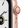 APPLE - Apple Watch SE GPS + Cellular 44mm Gold Aluminium Case with Plum Sport Loop APPLE - Apple Watch SE GPS + Cellular 44mm Gold Aluminium Case with Plum Sport Loop
