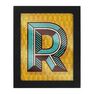 RIDLEYS - Ridleys Alphabet Jigsaw Puzzle with Frame Letter R RIDLEYS - Ridleys Alphabet Jigsaw Puzzle with Frame Letter R