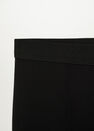Mango - Black Decorative Seam Leggings Mango - Black Decorative Seam Leggings