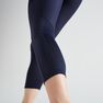 DOMYOS - W28 L31 120 Women's Fitness Cardio Training 7/8 Leggings, Grey DOMYOS - W28 L31 120 Women's Fitness Cardio Training 7/8 Leggings, Grey