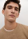 Mango - light beige Structured cotton sweater Mango - light beige Structured cotton sweater
