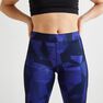 DOMYOS - W30 L31 120 Women's Fitness Cardio Training Leggings, Green DOMYOS - W30 L31 120 Women's Fitness Cardio Training Leggings, Green