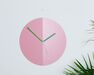 BLOCK - Block Origami Wall Clock Mountain Fold Pink BLOCK - Block Origami Wall Clock Mountain Fold Pink