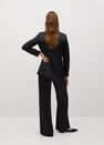 Mango - Black Satin Suit Pants Mango - Black Satin Suit Pants