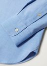 Mango - lt-pastel blue Slim fit modal cotton shirt Mango - lt-pastel blue Slim fit modal cotton shirt
