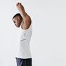 KALENJI - Extra Large KALENJI DRY MEN'S RUNNING BREATHABLE TANK TOP, Snow White KALENJI - Extra Large KALENJI DRY MEN'S RUNNING BREATHABLE TANK TOP, Snow White