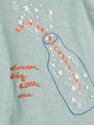 Reserved - Blue Organic Cotton Rich T-Shirt, Kids Boy Reserved - Blue Organic Cotton Rich T-Shirt, Kids Boy
