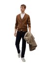 Mango - brown 100% merino wool washable sweater Mango - brown 100% merino wool washable sweater