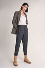 Salsa Jeans - Green High-waisted checked trousers Salsa Jeans - Green High-waisted checked trousers