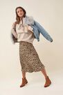 Salsa Jeans - Beige Tigress medium skirt Salsa Jeans - Beige Tigress medium skirt
