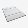 NYAMBA - 50 Cm X 39 Cm X 8 Mm Pilates Mini Floor Mat - Grey NYAMBA - 50 Cm X 39 Cm X 8 Mm Pilates Mini Floor Mat - Grey